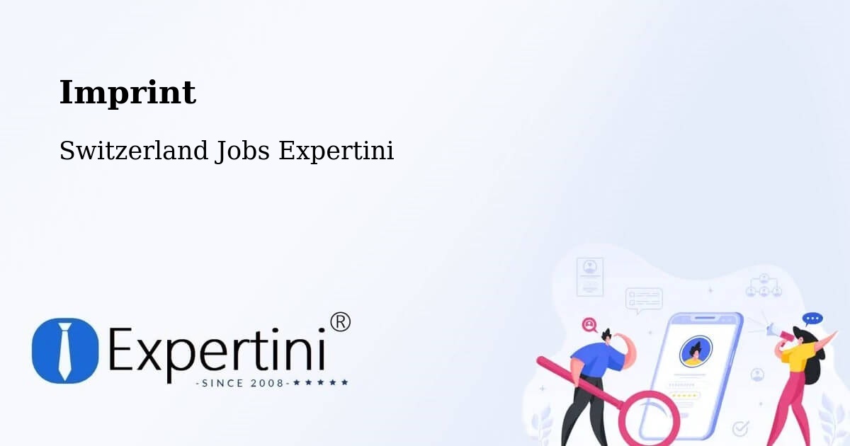Imprint – Gattikon - Switzerland Jobs Expertini